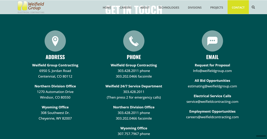 contact